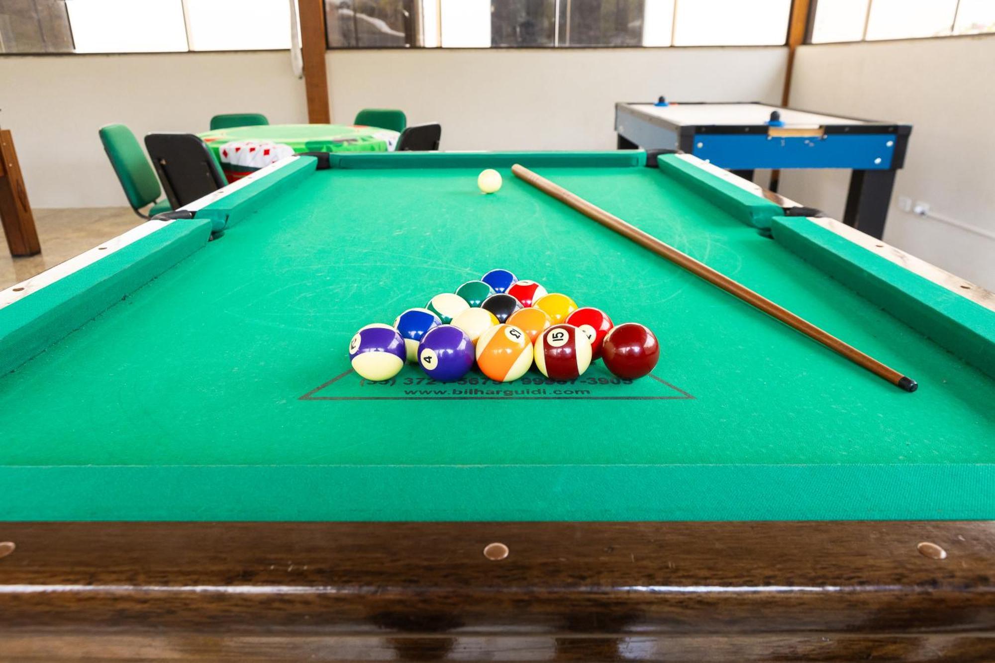 Golden Park All Inclusive Poços de Caldas Extérieur photo Pool table