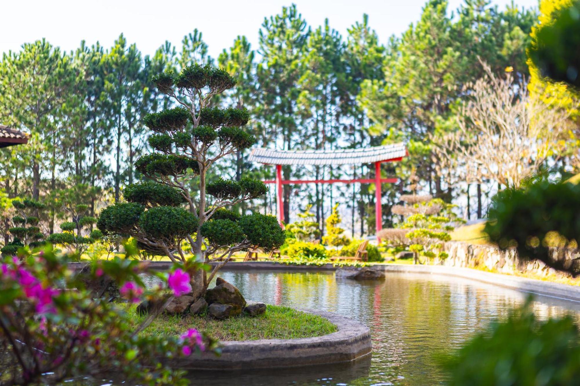 Golden Park All Inclusive Poços de Caldas Extérieur photo Japanese Garden
