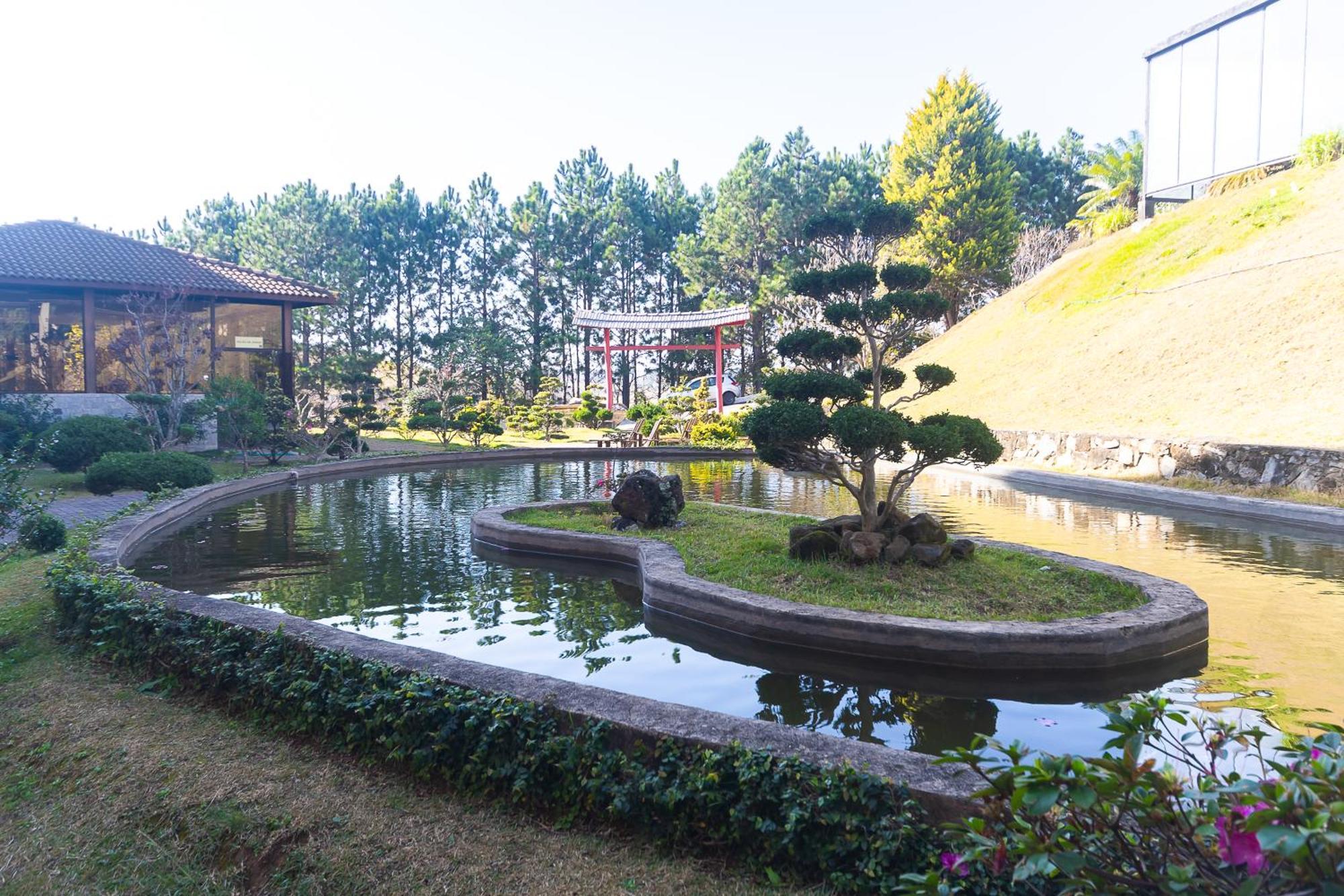 Golden Park All Inclusive Poços de Caldas Extérieur photo The Japanese garden